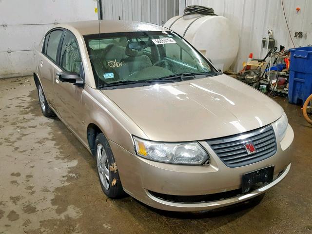 1G8AJ55F36Z168404 - 2006 SATURN ION LEVEL BEIGE photo 1