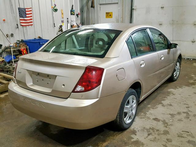 1G8AJ55F36Z168404 - 2006 SATURN ION LEVEL BEIGE photo 4