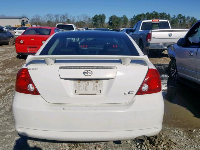 JTKDE167150045705 - 2005 TOYOTA SCION TC თეთრი ფოტო 9