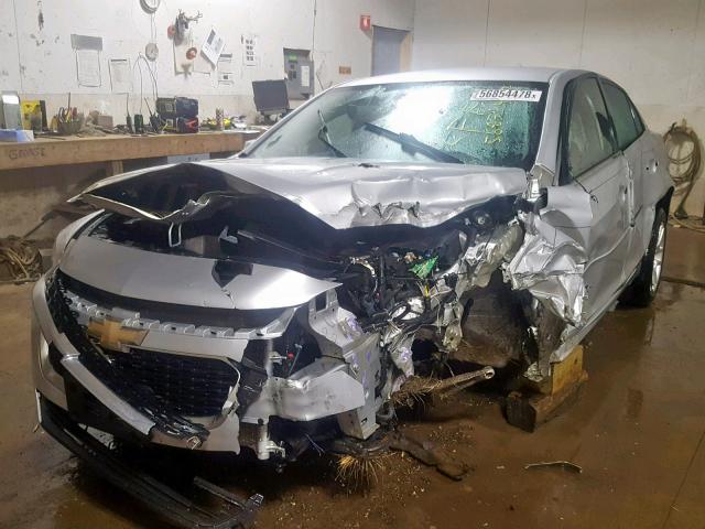 1G11C5SL9EF108484 - 2014 CHEVROLET MALIBU 1LT 银色 照片 2