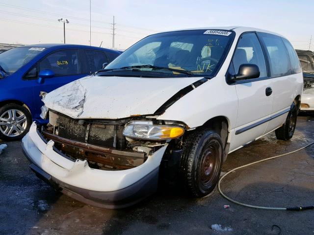 2B4FP25BXYR856786 - 2000 DODGE CARAVAN WHITE photo 2