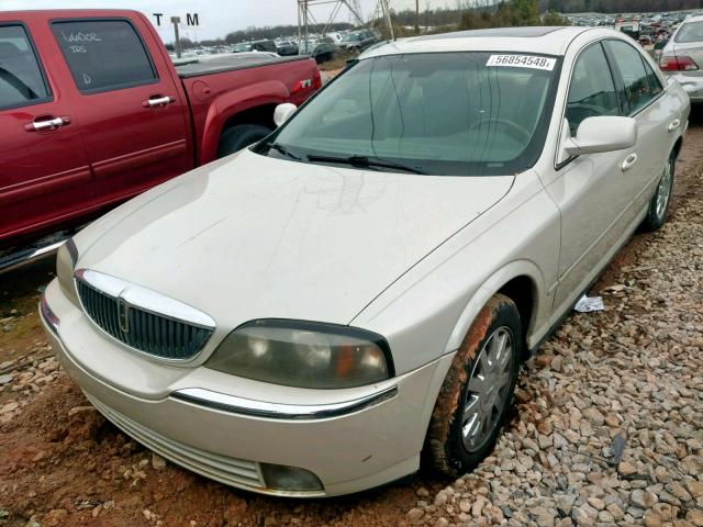 1LNHM86S14Y646665 - 2004 LINCOLN LS WHITE photo 2