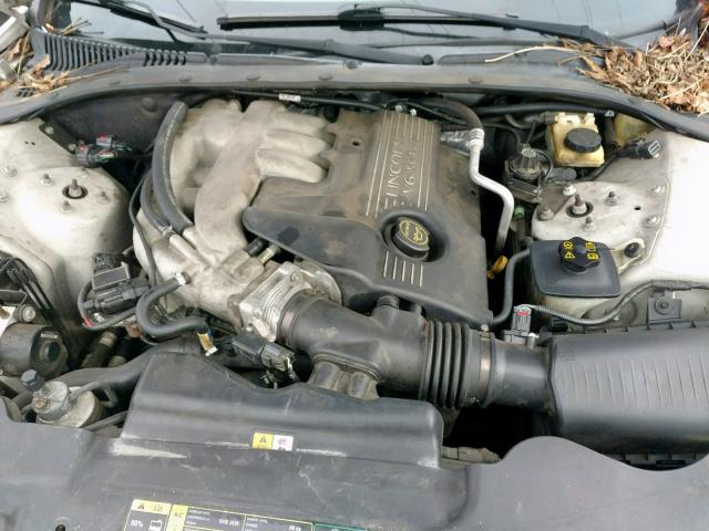 1LNHM86S14Y646665 - 2004 LINCOLN LS WHITE photo 7