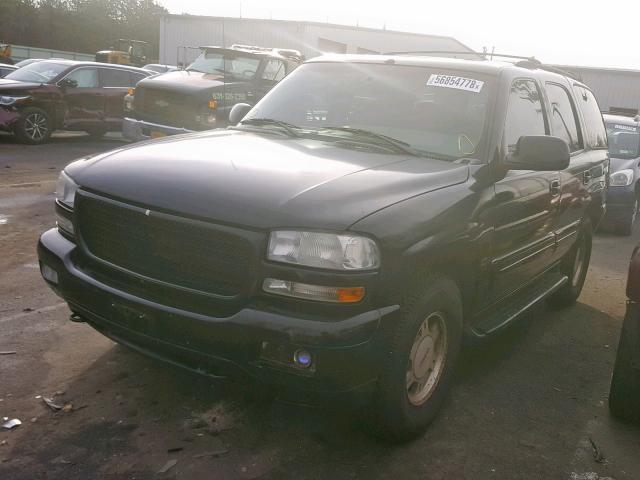 1GKEK13T61R149932 - 2001 GMC YUKON BLACK photo 2