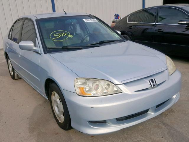 JHMES96683S009505 - 2003 HONDA CIVIC BLUE photo 1