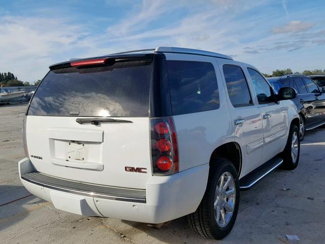 1GKFK63888J191881 - 2008 GMC YUKON DENA WHITE photo 4