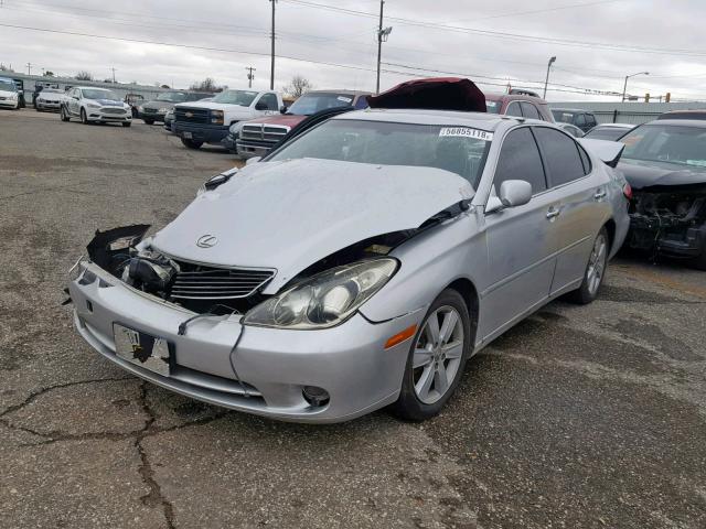 JTHBA30G355080326 - 2005 LEXUS ES 330 SILVER photo 2