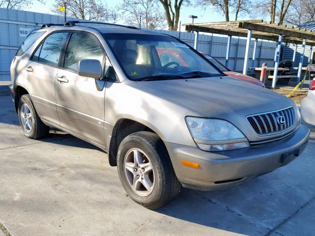 JTJGF10U410087065 - 2001 LEXUS RX 300 BEIGE photo 1