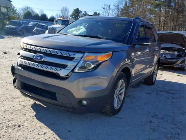 1FMHK8D86BGA89400 - 2011 FORD EXPLORER X GRAY photo 2