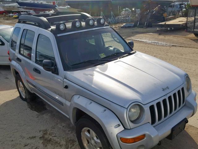 1J4GL38K74W145367 - 2004 JEEP LIBERTY RE SILVER photo 1