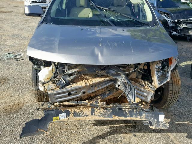 2FMDK38CX8BB11723 - 2008 FORD EDGE SEL SILVER photo 9