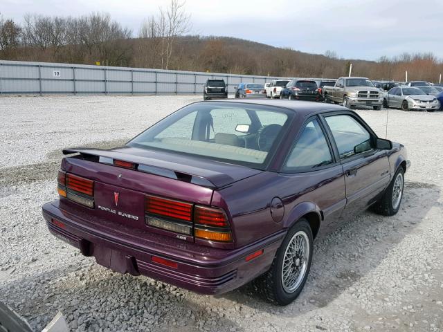 1G2JB14H0R7522463 - 1994 PONTIAC SUNBIRD LE PURPLE photo 4