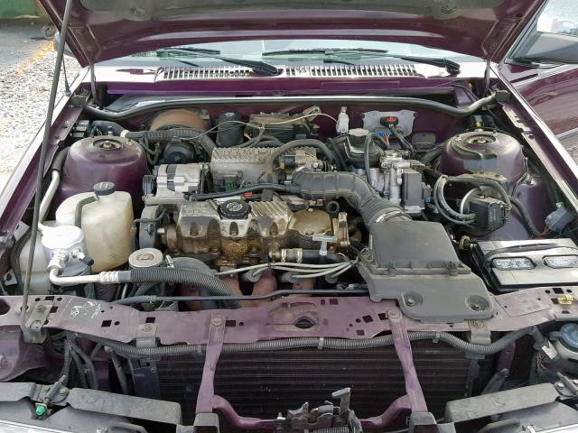 1G2JB14H0R7522463 - 1994 PONTIAC SUNBIRD LE PURPLE photo 7