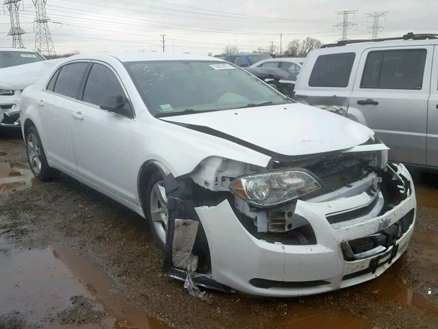 1G1ZB5E09CF139612 - 2012 CHEVROLET MALIBU LS WHITE photo 1