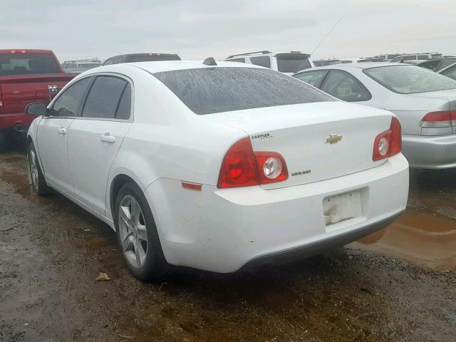 1G1ZB5E09CF139612 - 2012 CHEVROLET MALIBU LS WHITE photo 3
