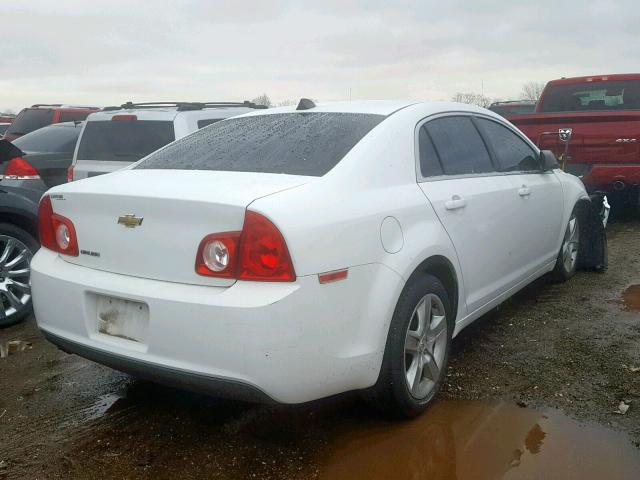 1G1ZB5E09CF139612 - 2012 CHEVROLET MALIBU LS WHITE photo 4