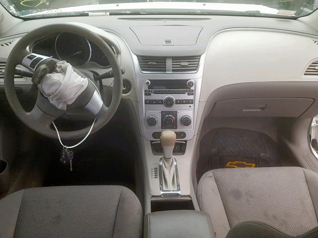 1G1ZB5E09CF139612 - 2012 CHEVROLET MALIBU LS WHITE photo 9