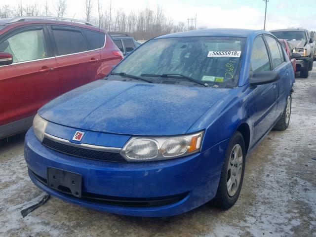 1G8AJ52F24Z196812 - 2004 SATURN ION LEVEL BLUE photo 2