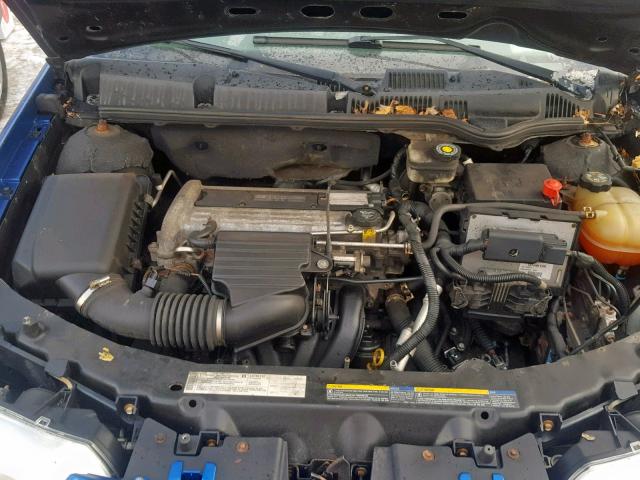 1G8AJ52F24Z196812 - 2004 SATURN ION LEVEL BLUE photo 7