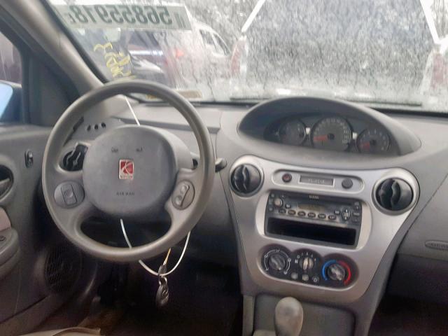 1G8AJ52F24Z196812 - 2004 SATURN ION LEVEL BLUE photo 9