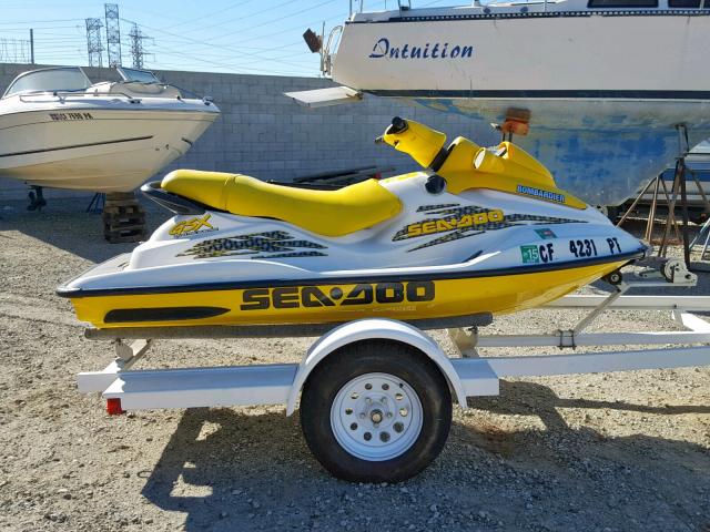 ZZN05234H001 - 2001 BOMBARDIER JETSKI&TRA YELLOW photo 9