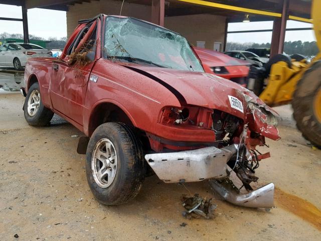 4F4YR12U21TM01443 - 2001 MAZDA B3000 RED photo 1