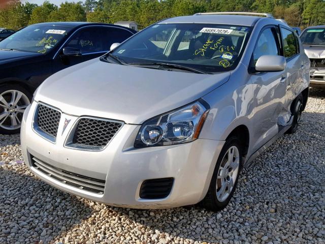 5Y2SM67099Z440457 - 2009 PONTIAC VIBE SILVER photo 2