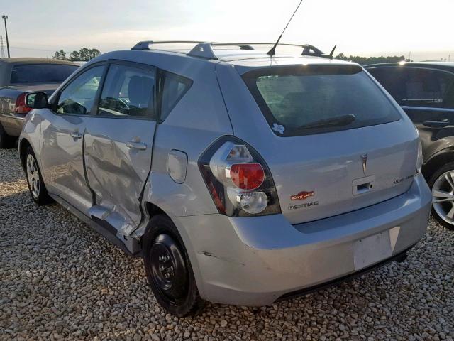 5Y2SM67099Z440457 - 2009 PONTIAC VIBE SILVER photo 3