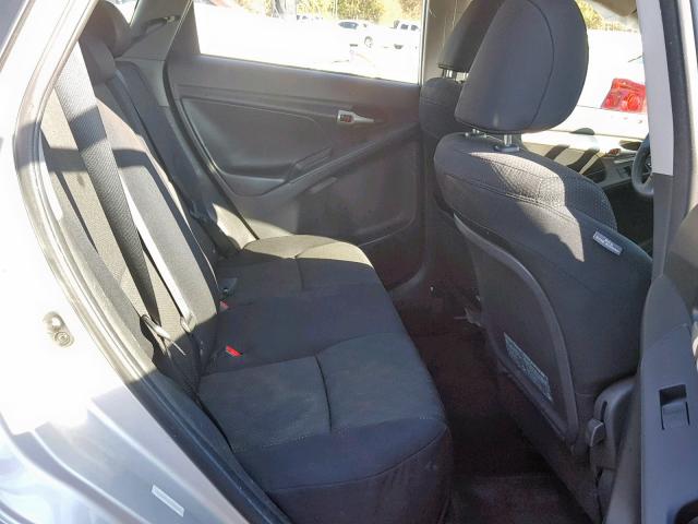 5Y2SM67099Z440457 - 2009 PONTIAC VIBE SILVER photo 6