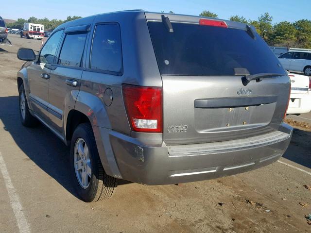 1J8GR48K47C649576 - 2007 JEEP GRAND CHER GRAY photo 3