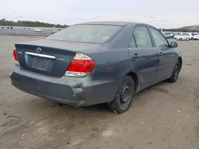 4T1BE30K96U106215 - 2006 TOYOTA CAMRY LE GRAY photo 4