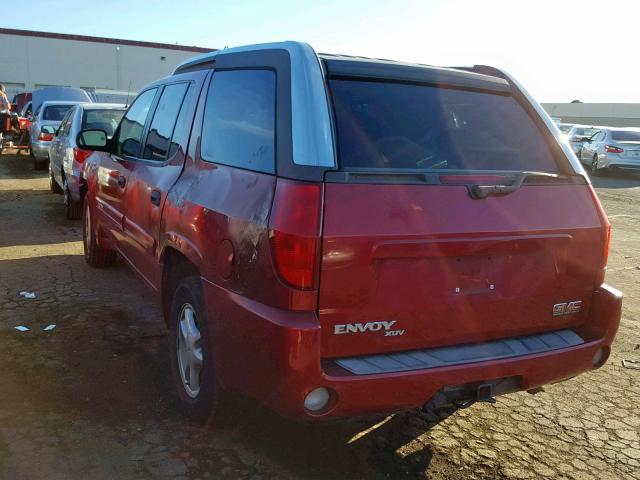 1GKES12S346162460 - 2004 GMC ENVOY XUV RED photo 3