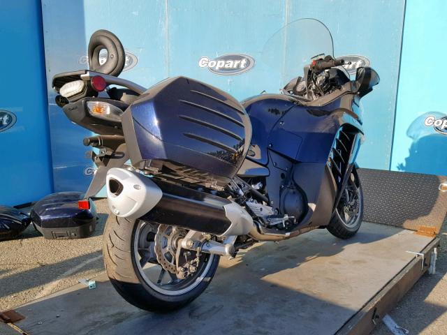 JKBZGNC15AA001327 - 2010 KAWASAKI ZG1400 C BLUE photo 4