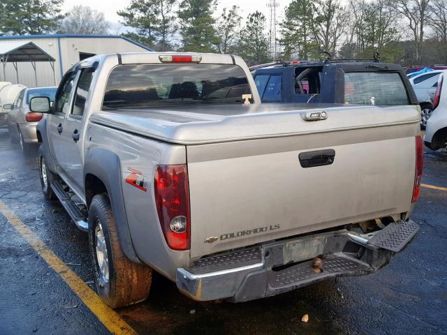 1GCDS136758239166 - 2005 CHEVROLET COLORADO GRAY photo 3