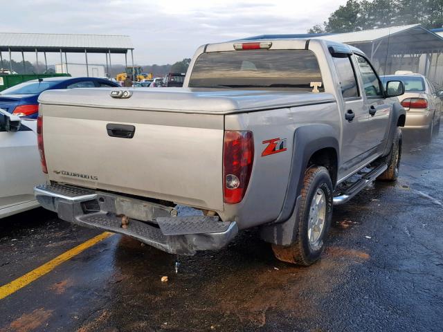 1GCDS136758239166 - 2005 CHEVROLET COLORADO GRAY photo 4