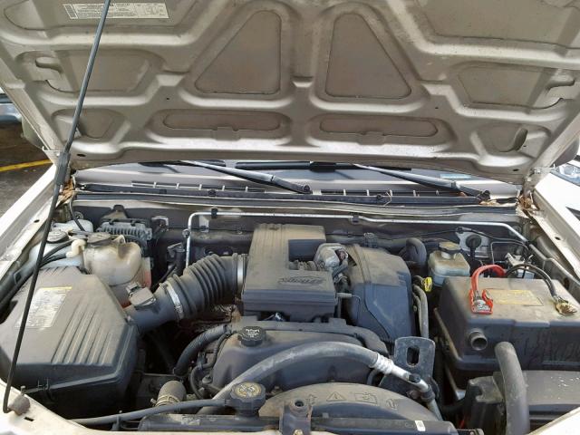 1GCDS136758239166 - 2005 CHEVROLET COLORADO GRAY photo 7