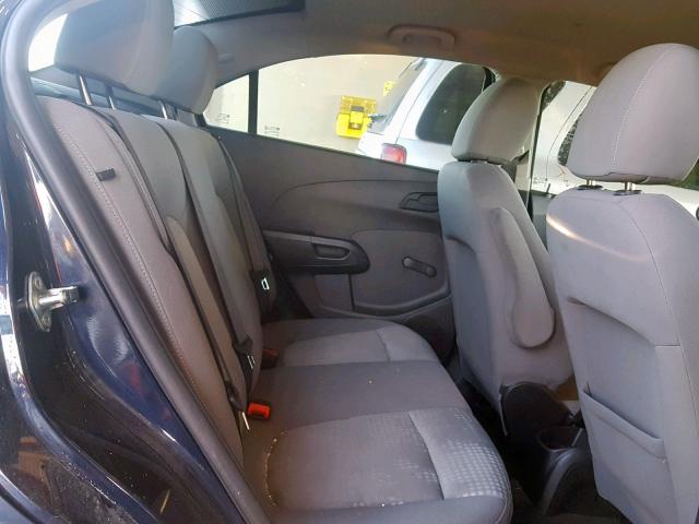 1G1JA5SH0F4207063 - 2015 CHEVROLET SONIC LS BLACK photo 6