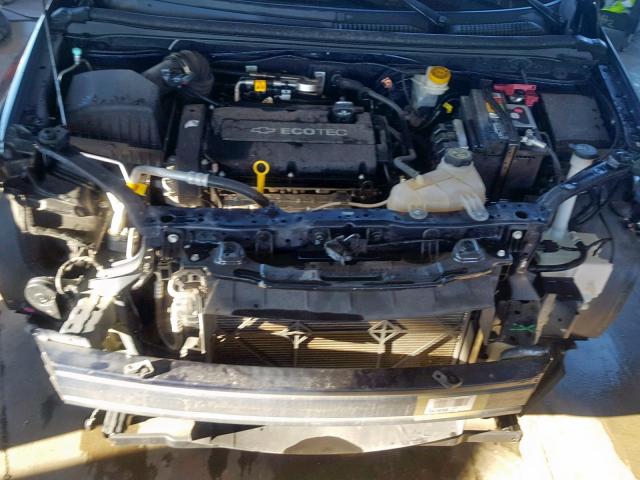 1G1JA5SH0F4207063 - 2015 CHEVROLET SONIC LS BLACK photo 7