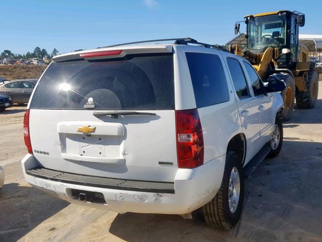 1GNSCBE02CR202107 - 2012 CHEVROLET TAHOE C150 WHITE photo 4