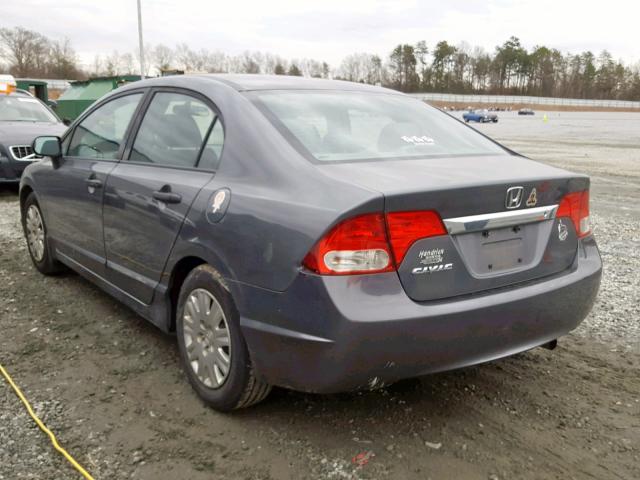 19XFA1F34BE005288 - 2011 HONDA CIVIC VP SILVER photo 3