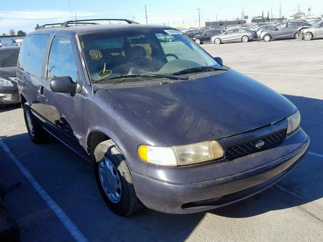 4N2DN11W3TD817839 - 1996 NISSAN QUEST XE PURPLE photo 1