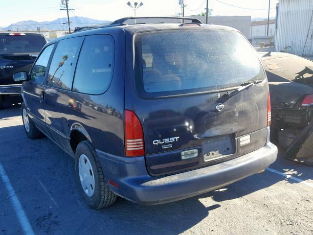 4N2DN11W3TD817839 - 1996 NISSAN QUEST XE PURPLE photo 3