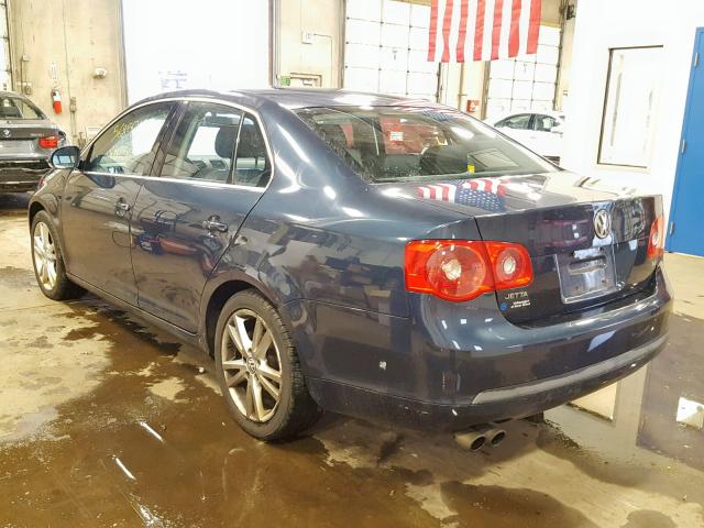 3VWRF71K26M671297 - 2006 VOLKSWAGEN JETTA 2.5 BLUE photo 3