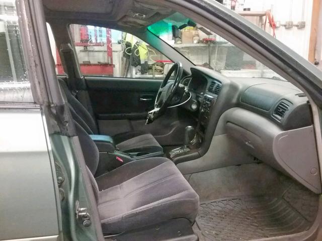 4S3BE635237211703 - 2003 SUBARU LEGACY L GREEN photo 5