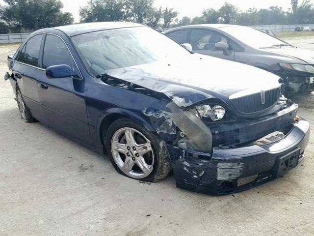 1LNHM87A62Y705504 - 2002 LINCOLN LS BLUE photo 1