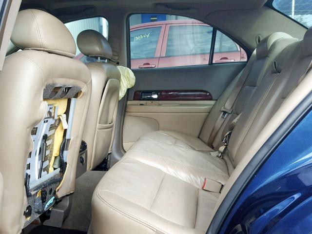1LNHM87A62Y705504 - 2002 LINCOLN LS BLUE photo 6