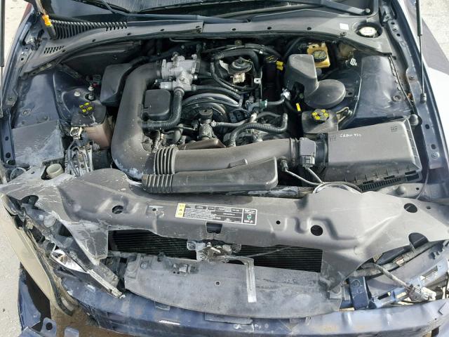 1LNHM87A62Y705504 - 2002 LINCOLN LS BLUE photo 7