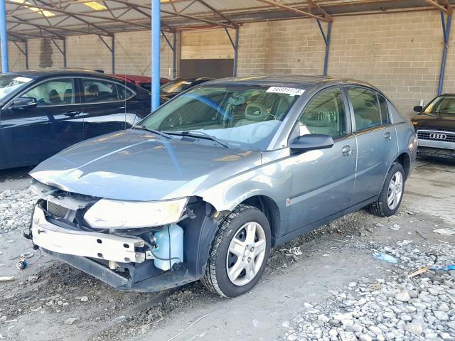 1G8AJ55F27Z195837 - 2007 SATURN ION LEVEL GRAY photo 2