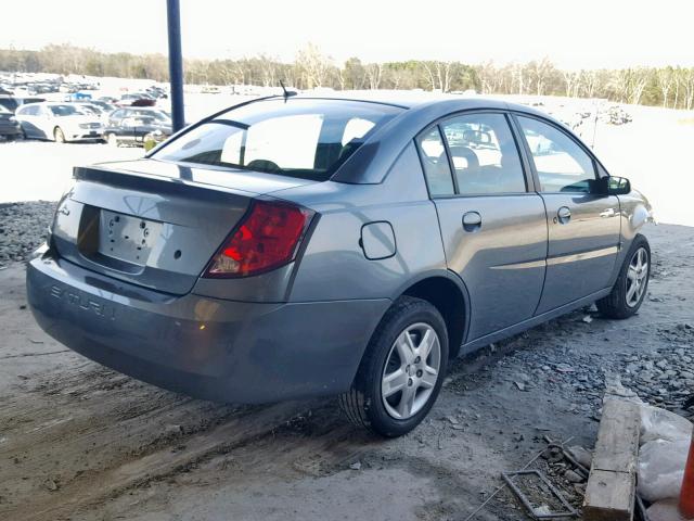 1G8AJ55F27Z195837 - 2007 SATURN ION LEVEL GRAY photo 4