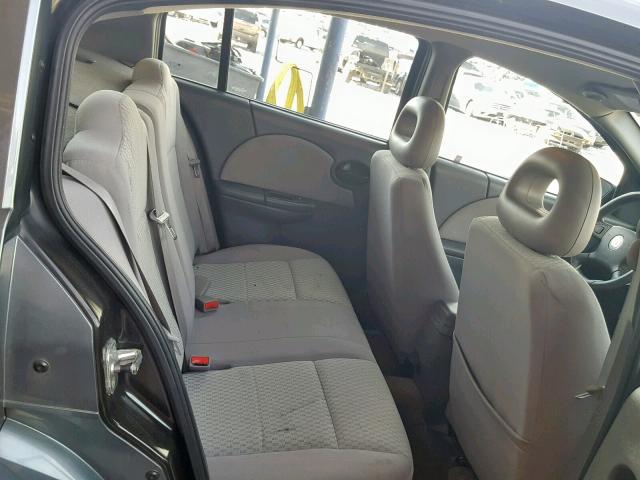 1G8AJ55F27Z195837 - 2007 SATURN ION LEVEL GRAY photo 6